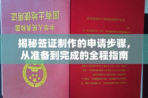 潮州揭秘签证制作的申请步骤，从准备到完成的全程指南
